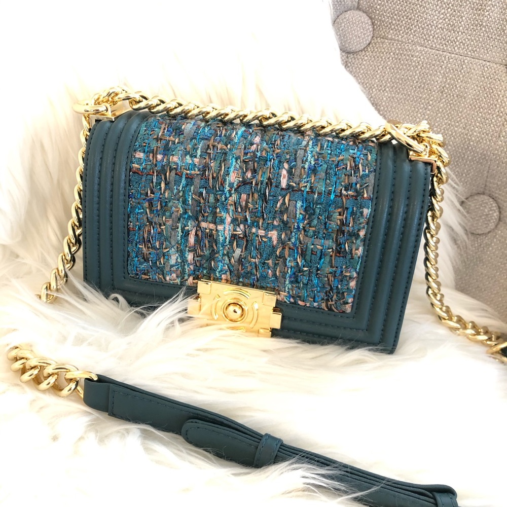 Tweed Purse